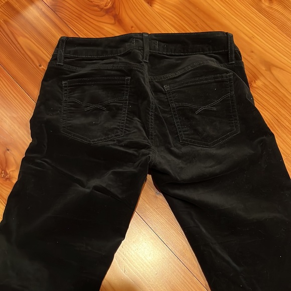 GAP 1969 Velvet black pants 25/0 slightly stretchy excellent condition - Picture 3 of 4